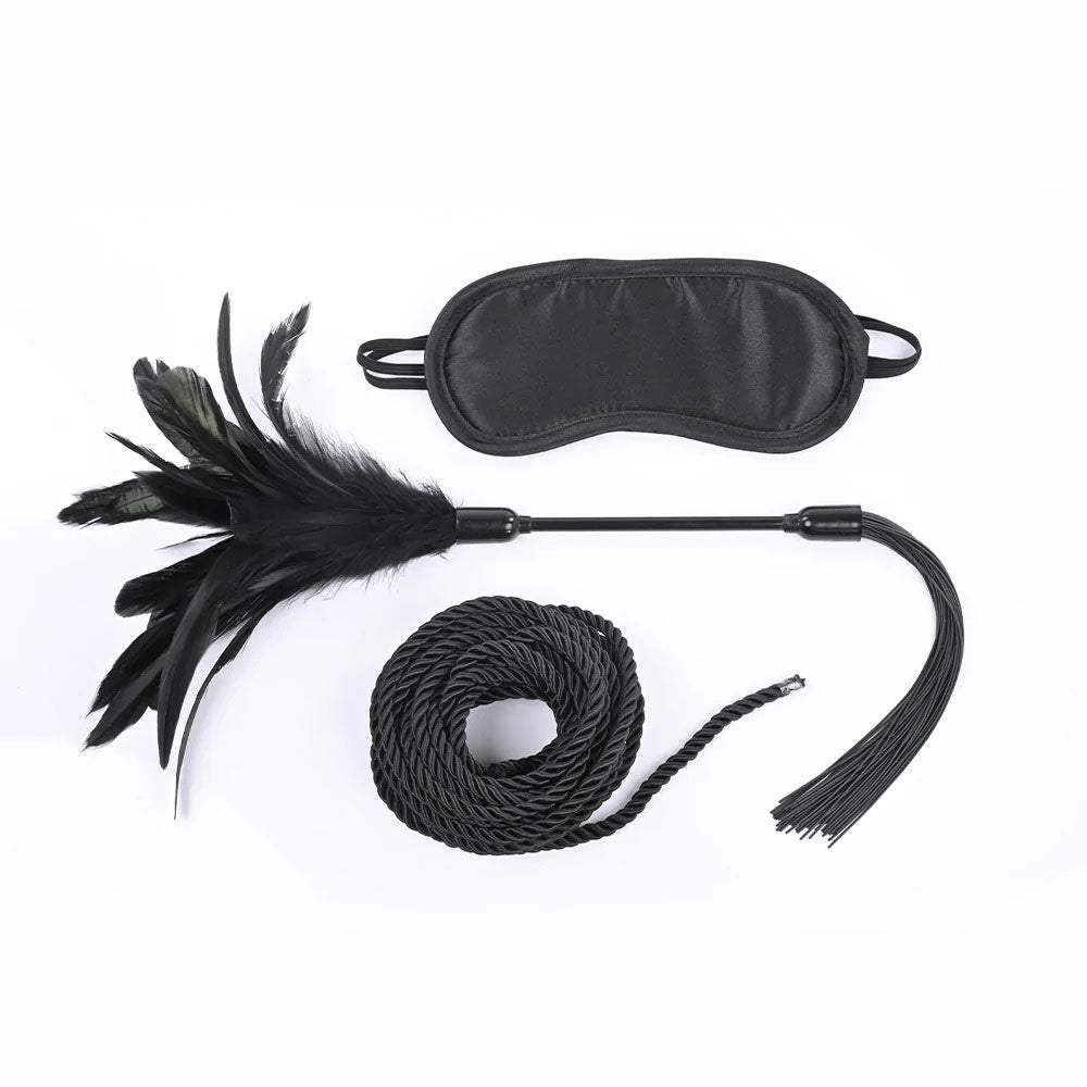 Sex and Mischief Shadow Tie and Tickle Kit > Bondage Gear > Restraints