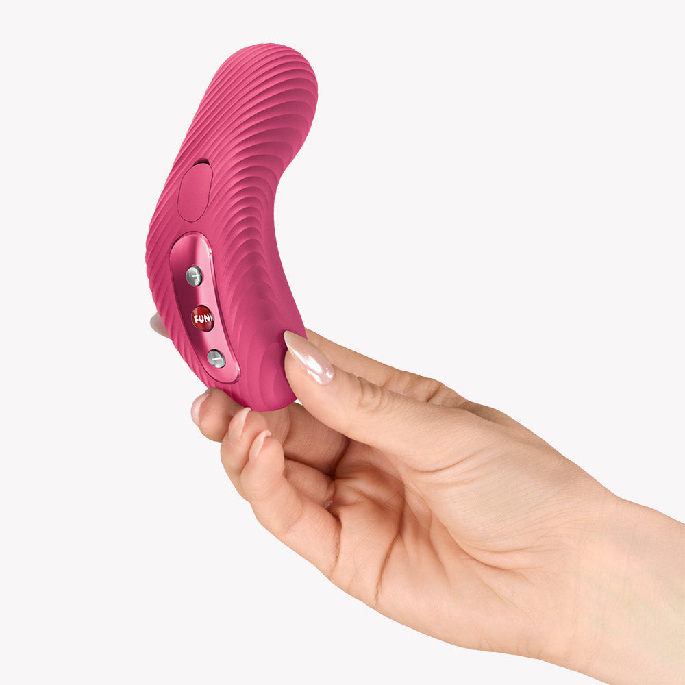Fun Factory LAYA III Raspberry – USB-C Rechargeable Clitoral Stimulator > Sex Toys For Ladies > Clitoral Vibrators and Stimulators