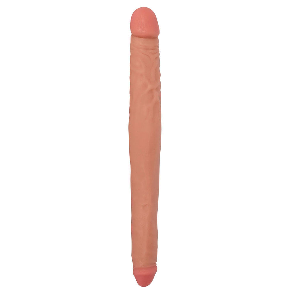 Jock 16 Inch Tapered Double Dong (Vanilla) – Large Durable Double Dong Beige Double Dongs