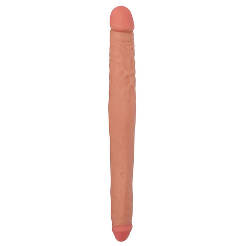 Jock 16 Inch Tapered Double Dong (Vanilla) – Large Durable Double Dong Beige Double Dongs