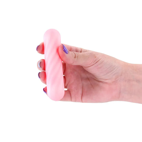 NS Novelties X and Os Embrace (Pink / Purple) – Waterproof Rechargeable Vibrator > Vibrators > Mini Vibrators