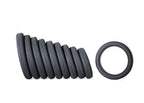Perfect Fit Play Zone Kit Black Cock Ring Set able Fit > Cock Ring > Sets