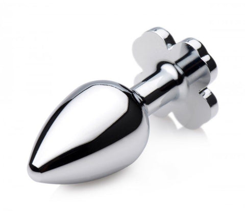 Lucky Clover Gem Small Anal Plug Nickel-Free Aluminum Alloy > Anal Range > Jewel Butt Plugs