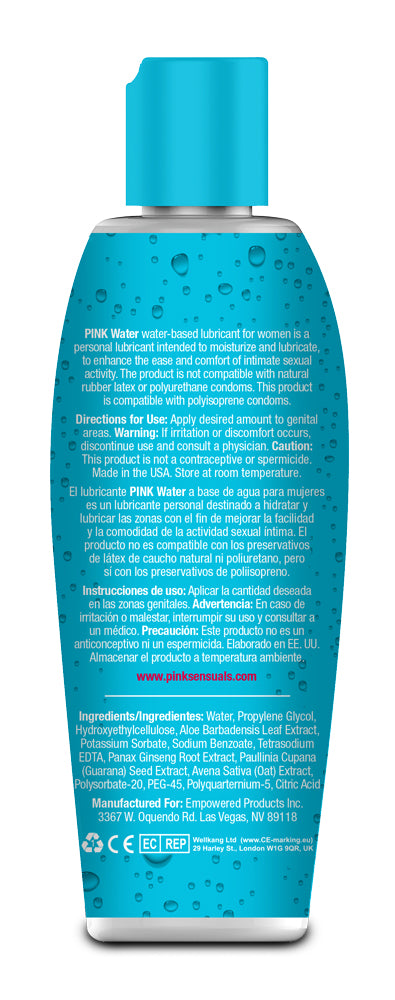 Gun Oil Pink Water-Based Lubricant 4.7 Oz Botanical Extract Intimacy Gel Default Title > Lube > Water Based