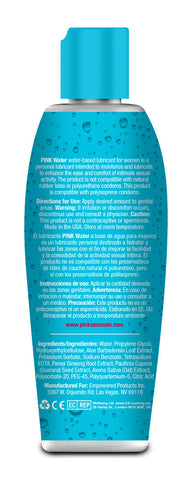 Pink Water-Based Lubricant for Women 4.7 Oz Intimacy Gel Default Title Enhancers Female