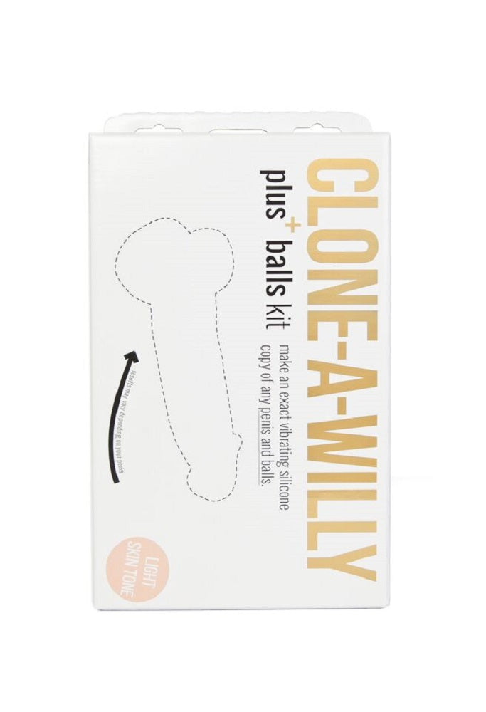 Clone a Willy Plus Balls Kit Light Skin Tone > Realistic Dildos and Vibes > Mould your own kits