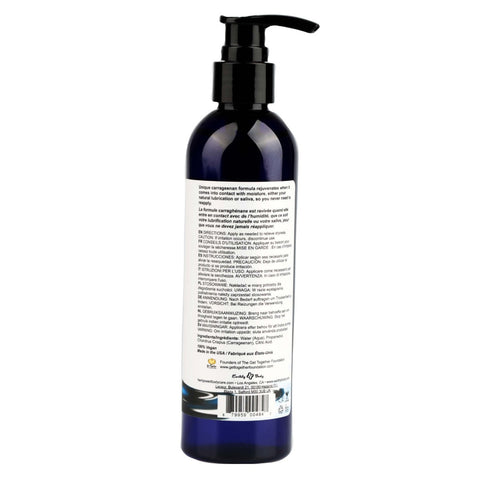 Water Slide Water-Based Personal Lubricant 8 Oz Vegan Safe Water Based Lube