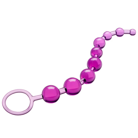 Cloud 9 Purple Classic Anal Beads Set for Adult Intimacy Pleasure Purple > Anal Range > Anal Beads