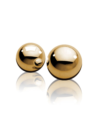 Fetish Fantasy Gold Ben Wa Balls Metal Vaginal Stimulator Gold > Sex Toys For Ladies > Kegel Exercise