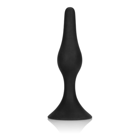 Booty Call Booty Starter Petite Silicone Anal Toy Black Butt Plugs