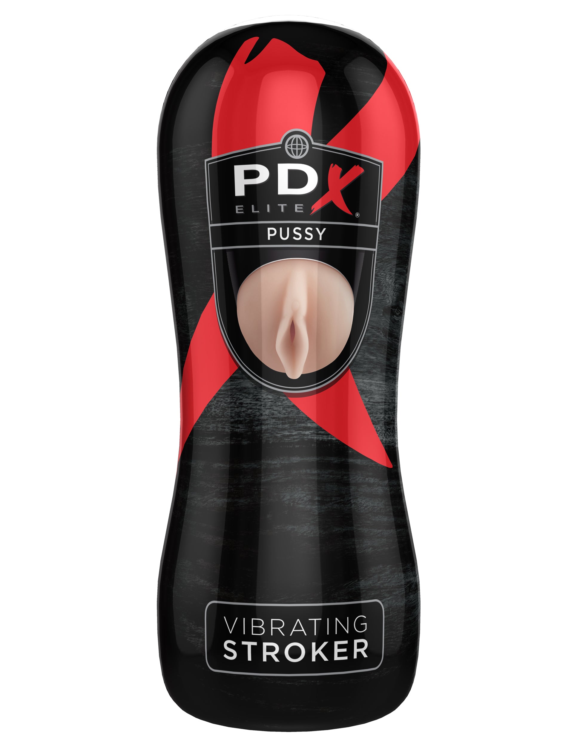 Pipedream Extreme Toyz Elite Vibrating Stroker Pussy 6.5 Inches Strokers - Auto