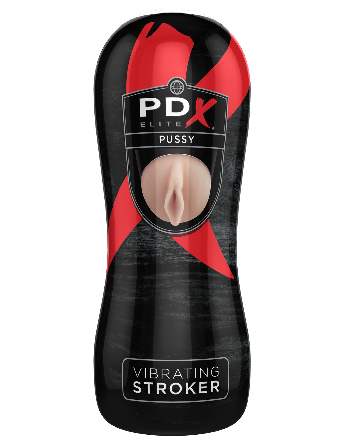 Pipedream Extreme Toyz Elite Vibrating Stroker – 6.5 Inches Stroker Pussy > Sex Toys For Men > Masturbators > Vibrating