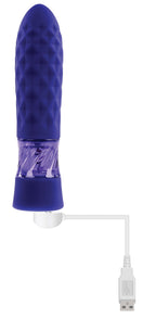 Evolved Novelties Raver Purple Mini Vibrating Clitoral Bullet > Vibrators > Mini Vibrators