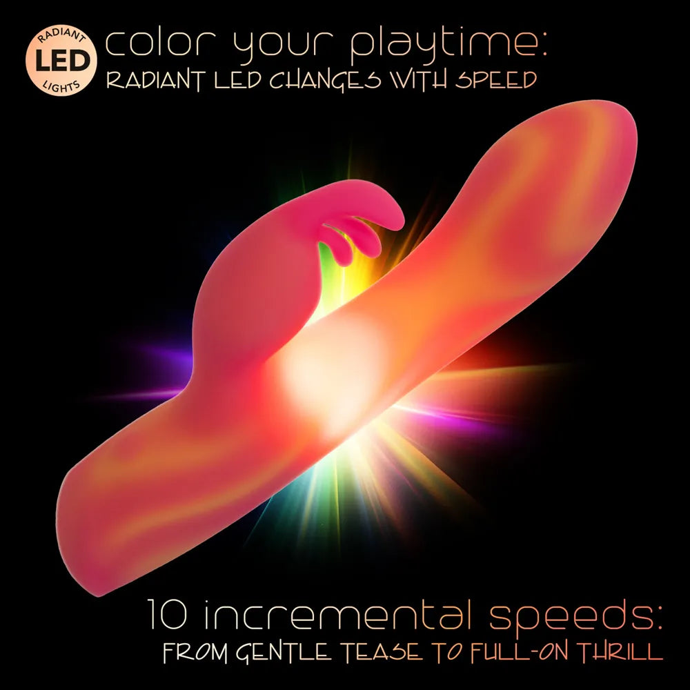 Endless Summer Moonlight Magic (Orange) – Dual-Motor Massager > Vibrators > Ladies > Rabbit