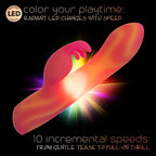 Endless Summer Moonlight Magic (Orange) – Dual-Motor Massager > Vibrators > Ladies > Rabbit