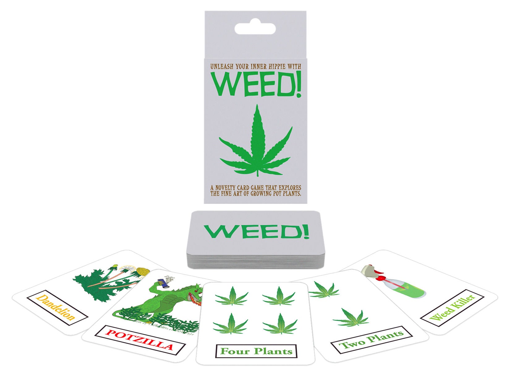Weed Card Game Strategy Edition for 2 to 8 Players Fun Play Games