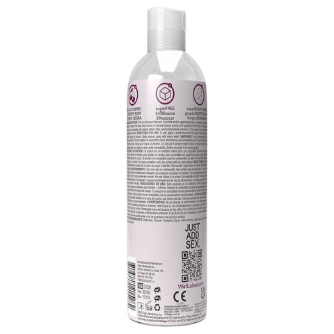 Wet Black Cherry Water-Based Flavored Oral Lubricant 1 Oz Oral Gels & Sprays