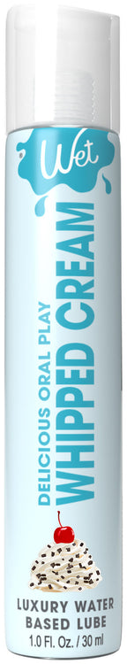 Wet Delicious Water-Based Flavored Oral Lubricant Whipped Cream > Lube > Oral Gels & Sprays