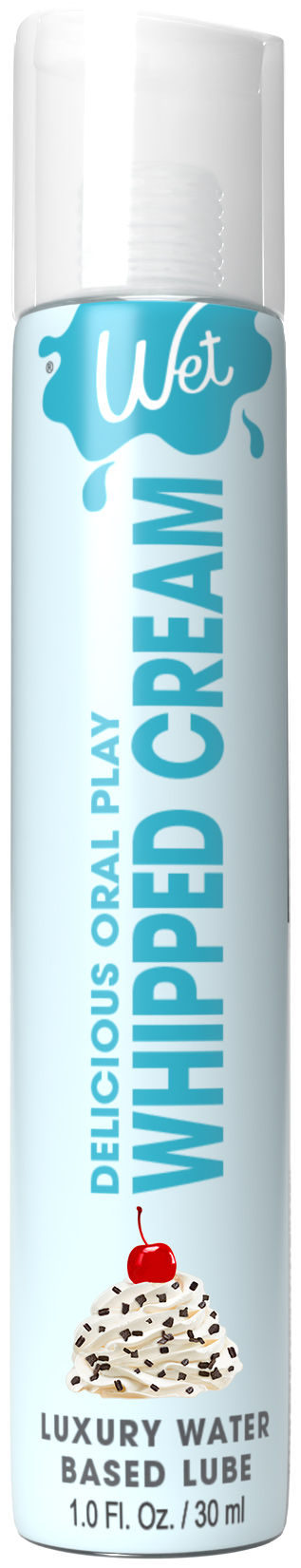 Wet Delicious Water-Based Flavored Oral Lubricant Whipped Cream > Lube > Oral Gels & Sprays