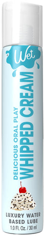 Wet Delicious Water-Based Flavored Oral Lubricant Whipped Cream Oral Gels & Sprays