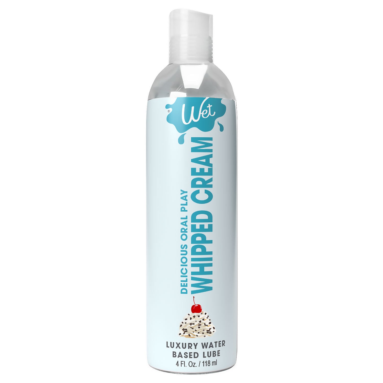 Wet Delicious Water-Based Flavored Oral Lubricant Whipped Cream > Lube > Oral Gels & Sprays Main image