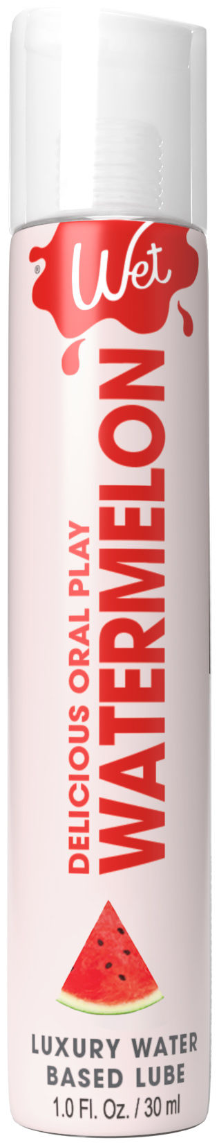 Wet Delicious Watermelon Flavored Water-Based Oral Lubricant 4 Oz Oral Gels & Sprays