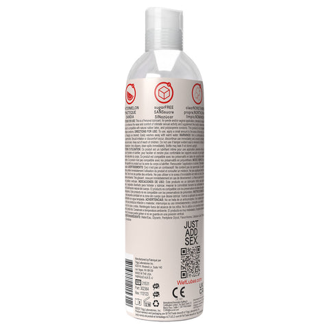 Wet Delicious Watermelon Flavored Water-Based Oral Lubricant 4 Oz Oral Gels & Sprays
