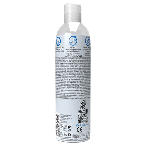 Wet Water Luxury Water-Based Lubricant 1 Oz Adult Intimacy Water Based Lube