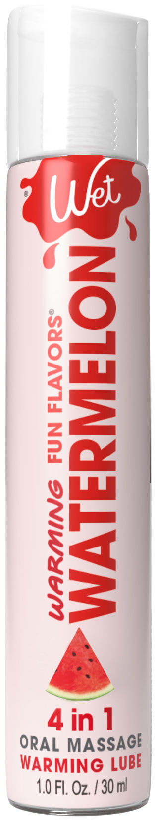 Wet Watermelon Warming Lubricant 4 In 1 Personal Glide 1 Oz Oral Gels & Sprays