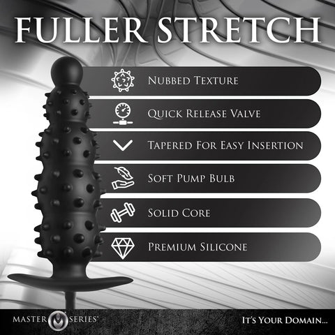 Ass Puffer Nubbed Inflatable Anal Plug > Anal Range > Tunnel and Stretchers