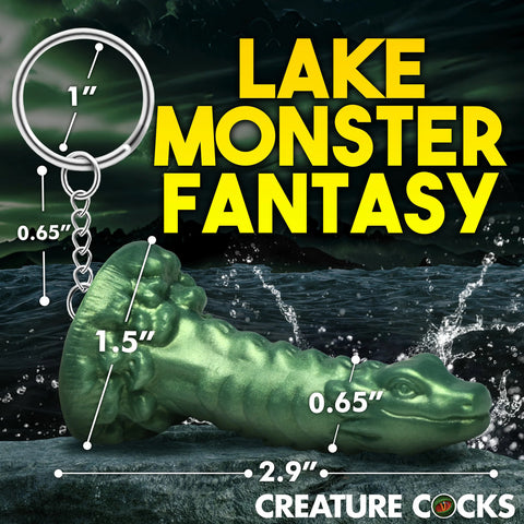 Green Cockness Monster Keychain Adult Novelty Accessory Gift Gag Gifts & Novelties