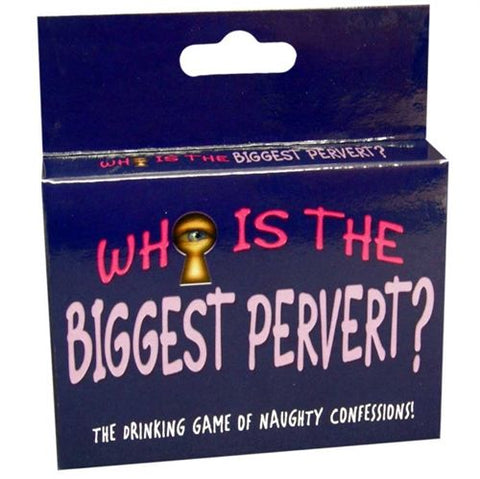 Who Is the Biggest Pervert Drinking Card Game for Adults Games