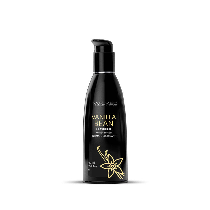 Wicked Aqua Vanilla Bean 60ml Water Based Flavored Lubricant > Lube > Flavoured