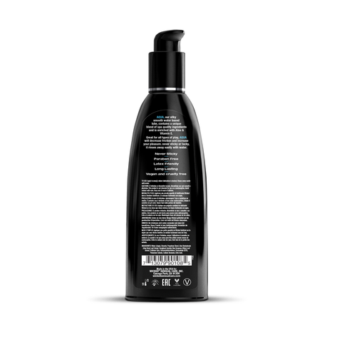 Wicked Aqua Water Based Lubricant 250 ml Bottle Water Based Lube