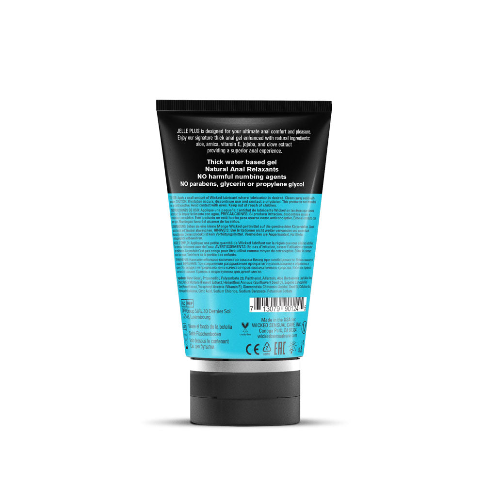 Wicked Jelle Anal Numbing Lubricant 120ml > Lube > Anal
