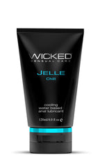 Wicked Jelle Chill 120ml Cooling Water Based Anal Lubricant > Lube > Anal