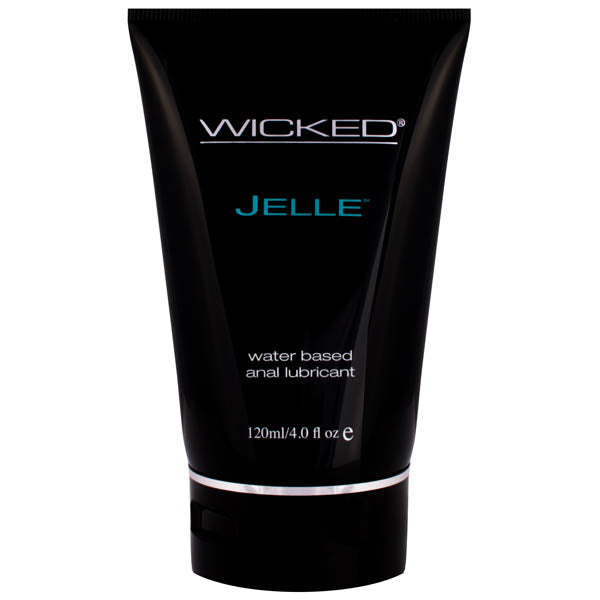 Wicked Jelle Water Based Anal Lubricant 120ml 4 Ounce Bottle > Lube > Anal
