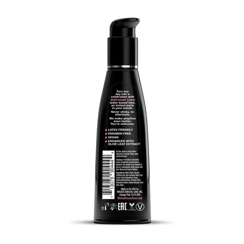 Wicked Sensual Care Birthday Cake Flavored Water-Based Lubricant Flavoured Lube