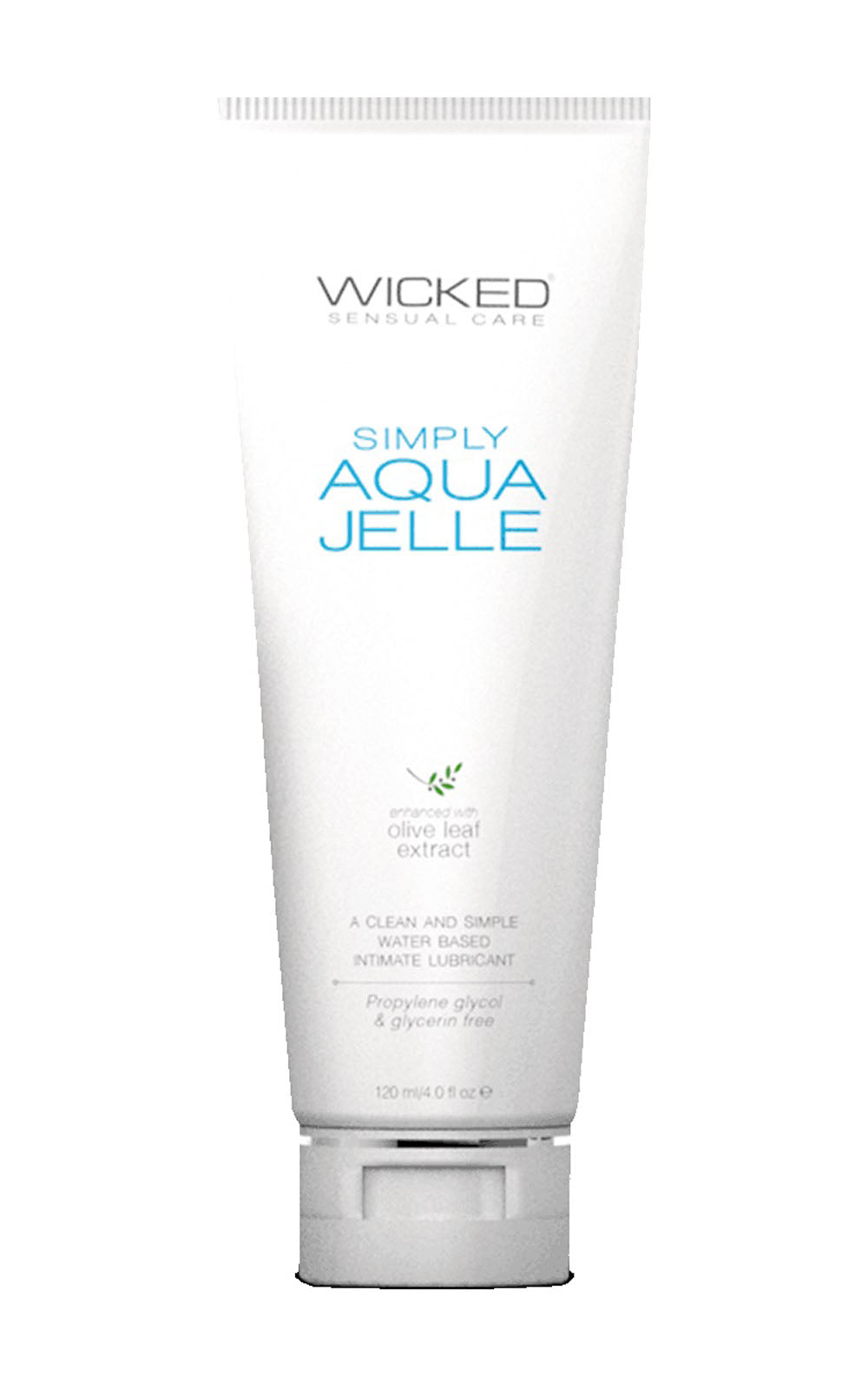 Wicked Simply Aqua Jelle 120 ml Water Based Anal Lubricant Anal Lubricant