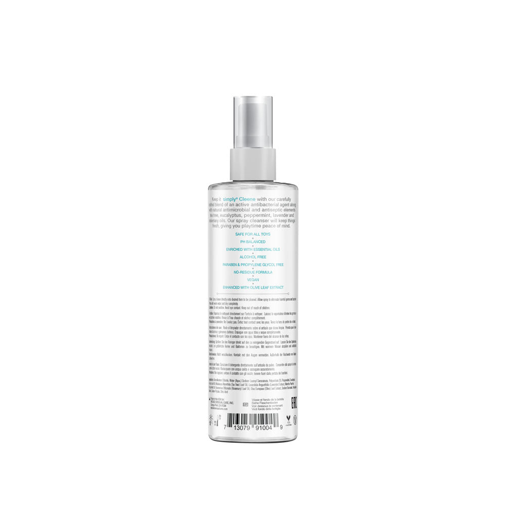 Wicked Simply Cleene Toy Cleaner 120 ml Antibacterial Solution for Adult Toys Toy Cleaners