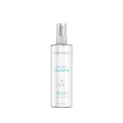 Wicked Simply Cleene Toy Cleaner 120 ml Antibacterial Solution for Adult Toys Toy Cleaners