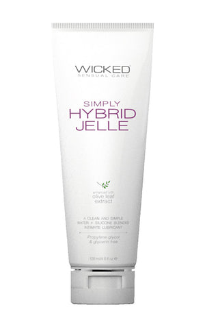 Wicked Simply Hybrid Jelle 120 ml - Premium Anal Lubricant Anal Lubricant
