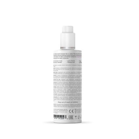 Wicked Simply Hybrid Lubricant 120 ml - Water & Silicone Blend Hybrid Lube