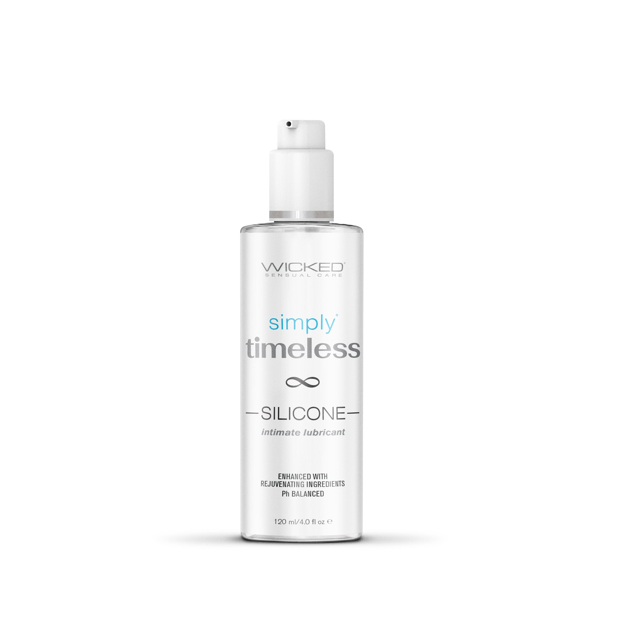 Wicked Simply Timeless Silicone Lubricant 120ml > Lube > Silicone