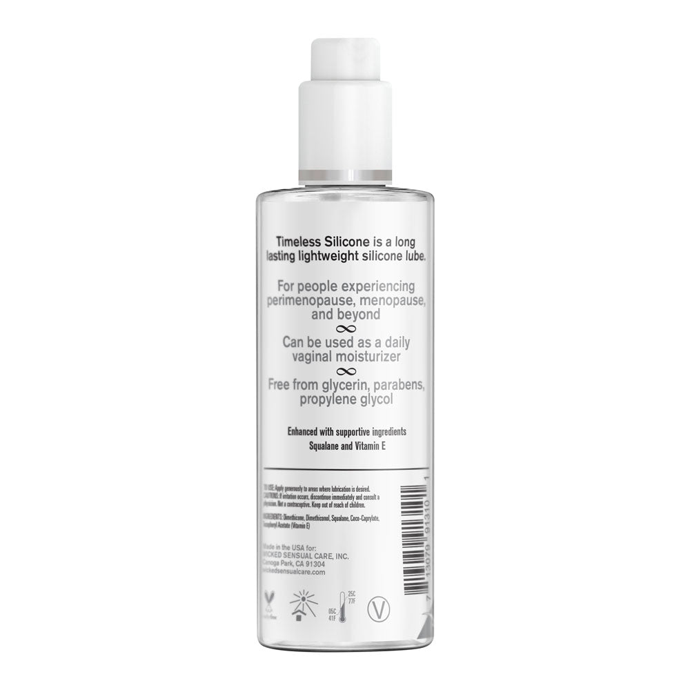 Wicked Simply Timeless Silicone Lubricant for Intimacy and Comfort Silicone Lubricant