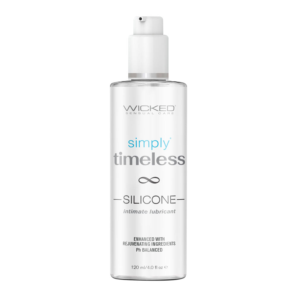 Wicked Simply Timeless Silicone Lubricant for Intimacy and Comfort
