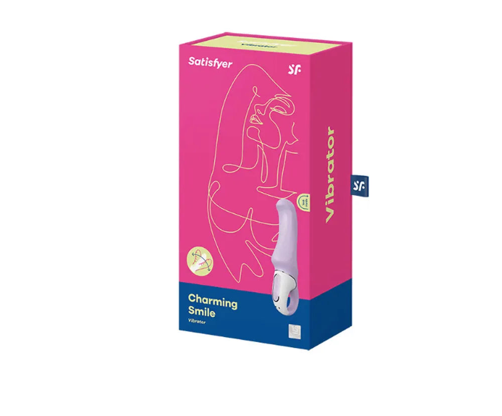 Satisfyer Vibes Charming Smile Rechargeable Silicone G-Spot Vibrator > Sex Toys For Ladies > G-Spot Vibrators