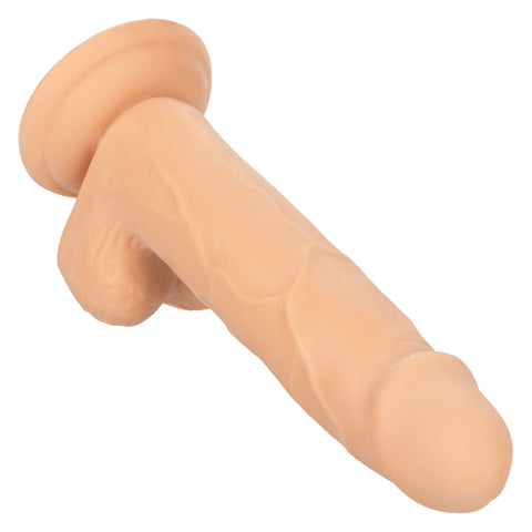 CalExotics Size Queen 6 Inch Realistic Adult Dildo Ivory Dongs Realistic