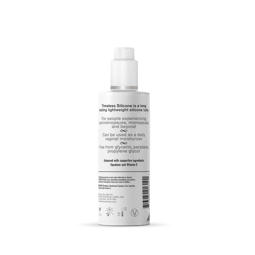 Wicked Simply Timeless Silicone Lubricant for Intimacy and Comfort Silicone Lubricant