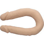 Silicone Studs Bend and Hold Dual Dong (Ivory) – 12 Inch Silicone Dildo > Dildos > Double Dildos